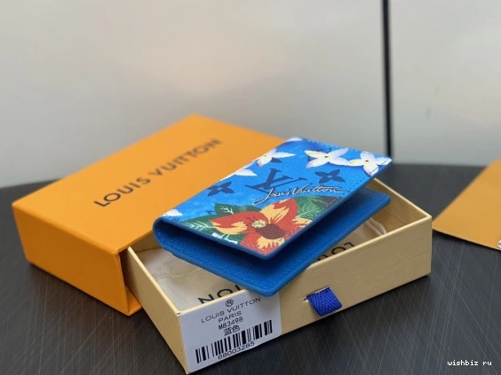 WIS Pocket cm LOUIS Organizer-7.5*11.1*1 VUITTON 0906